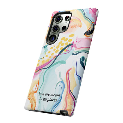 You are meant to go places: Tough Cases for iPhone, Samsung Galaxy and Google Pixel devices