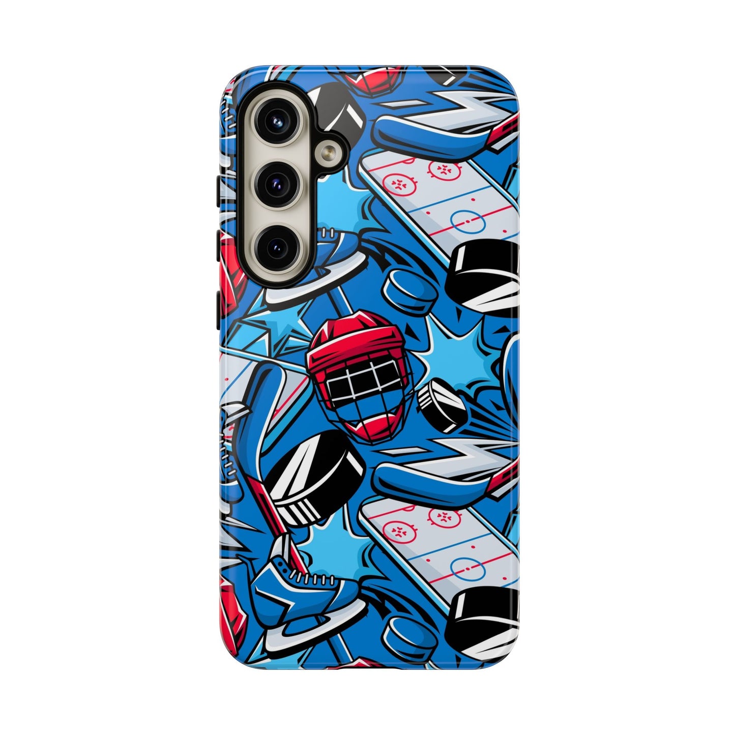 Ice Hockey PowerPlay: Sports-Inspired Phone Case for iPhone, Samsung Galaxy and Google Pixel devices