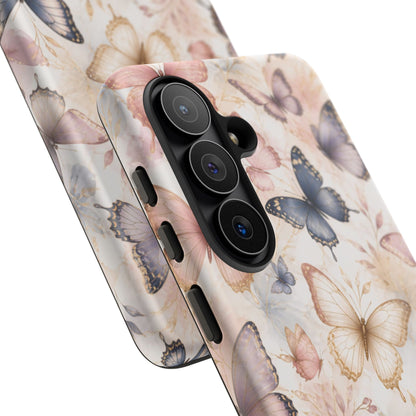 Butterfly Pastels Phone Case: Tough Case for iPhone and Samsung Galaxy devices
