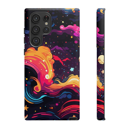 Celestial: Vibrant phone case for iPhone, Samsung Galaxy and Google Pixel devices