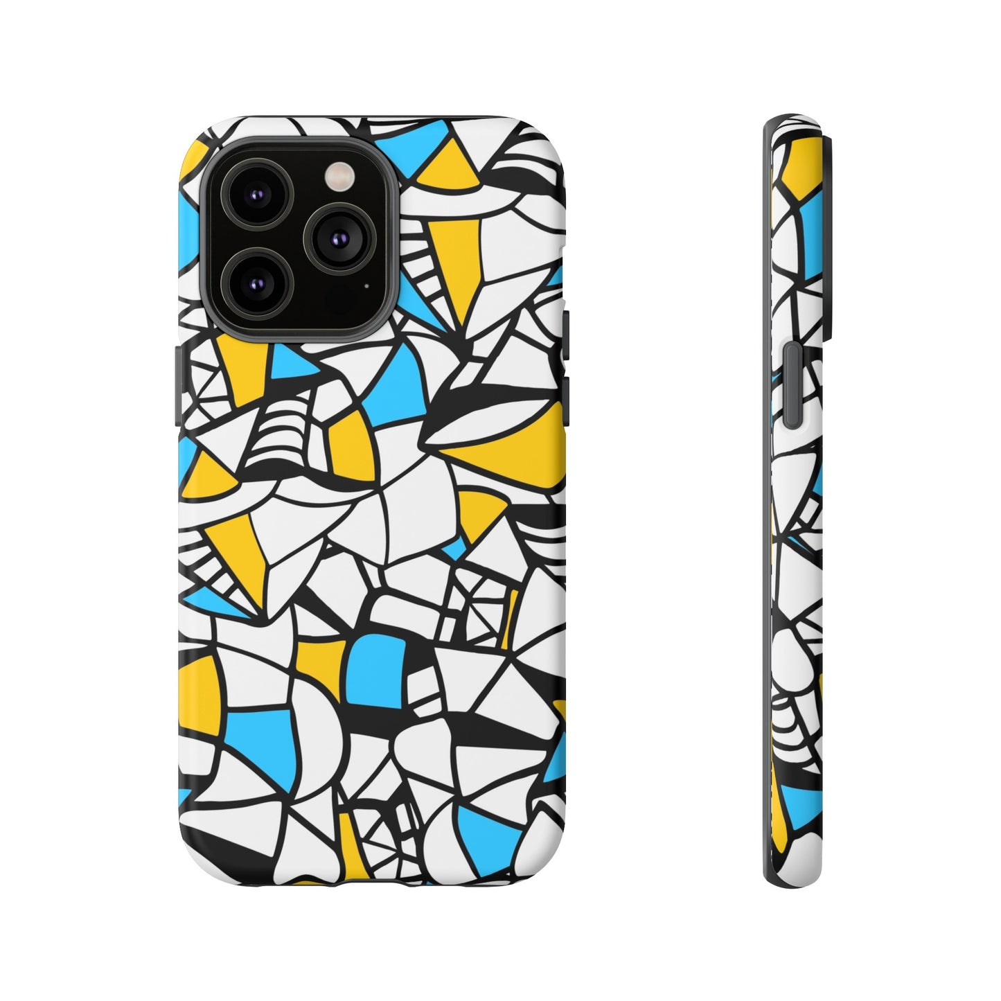 Abstract Graffiti: Tough Cases for iPhone, Galaxy and Pixel devices