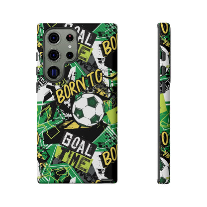 Born to Goal: Football-inspired phone case for iPhone and Samsung Galaxy