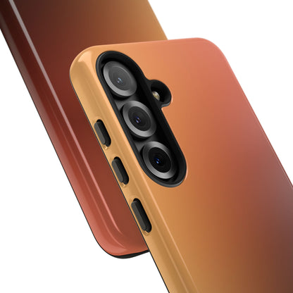 Midnight Peach: Luxury Phone Case for Samsung Galaxy Phones