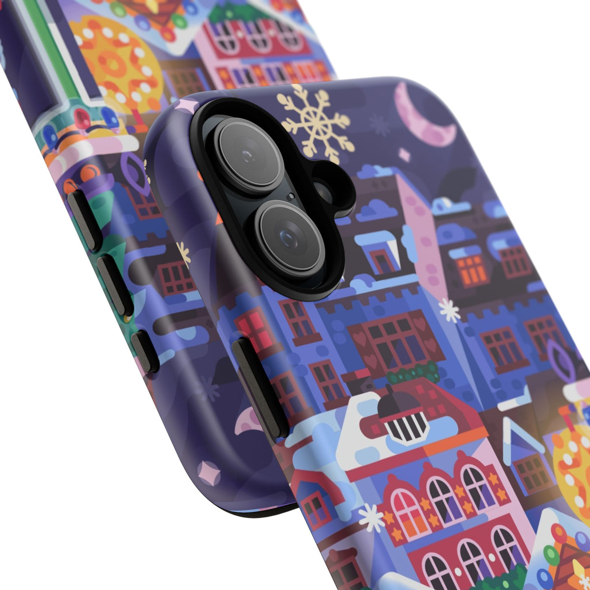 Christmas Fair in Old Town: Holiday-Themed case for iPhone, Samsung Galaxy and Google Pixel
