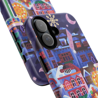Christmas Fair in Old Town: Holiday-Themed case for iPhone, Samsung Galaxy and Google Pixel