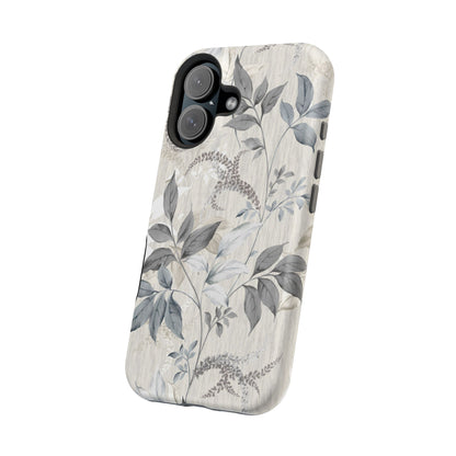 Luxury Leaves (MagSafe version): Artistic case for iPhone, Samsung Galaxy and Google Pixel