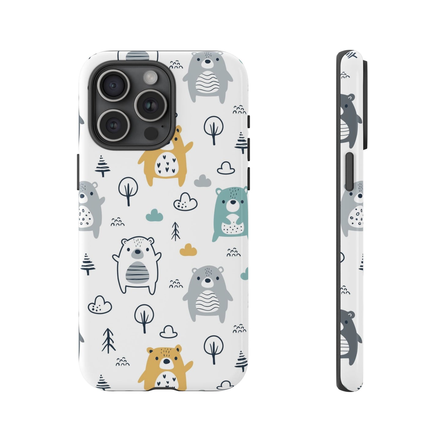 Bear Friends: Cute Phone Case for iPhone, Samsung Galaxy and Google Pixel devices