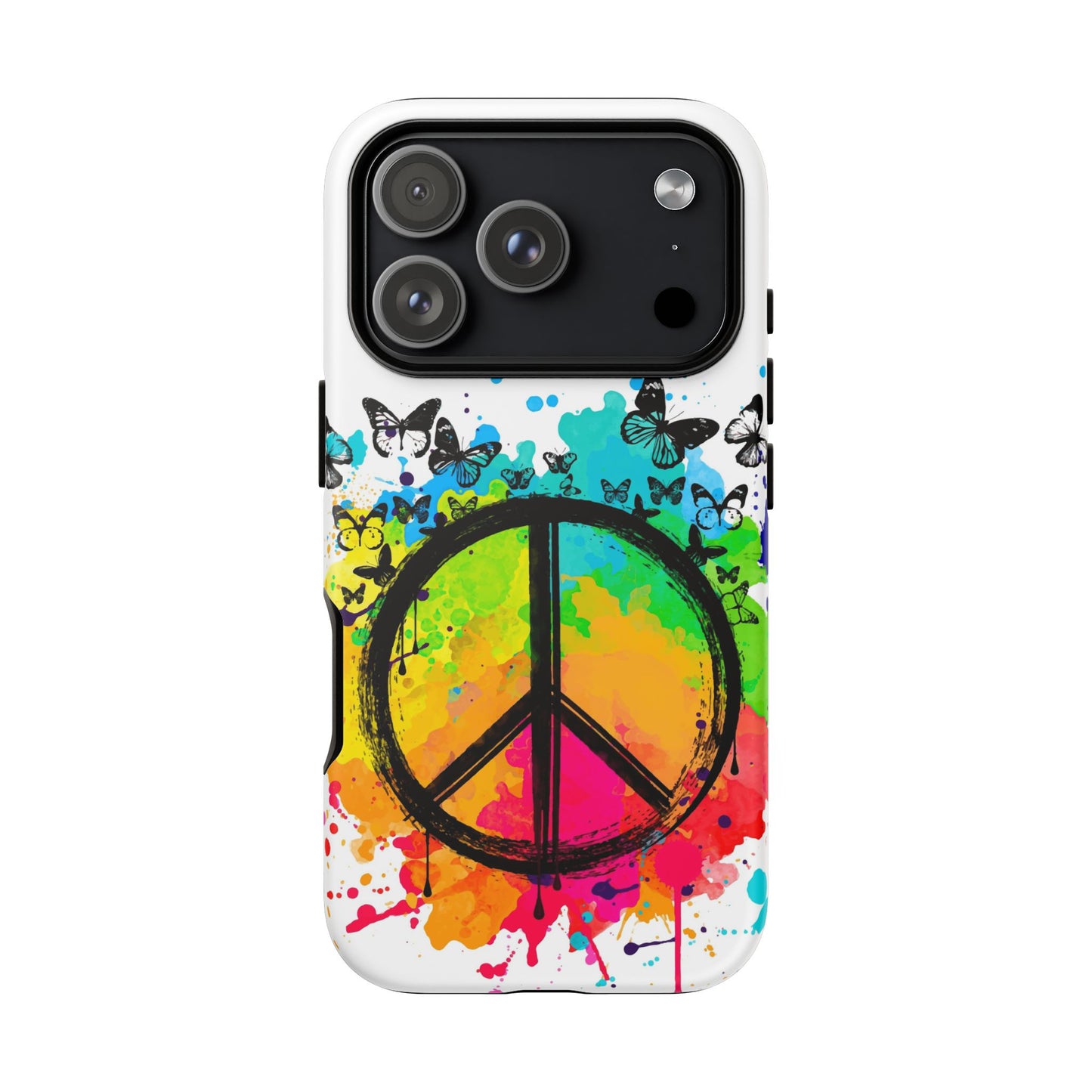 Peace Bloom: Inspiring Phone Case for iPhone and Samsung Galaxy
