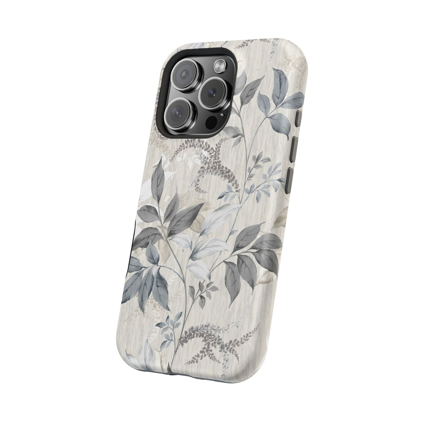 Luxury Leaves (MagSafe version): Artistic case for iPhone, Samsung Galaxy and Google Pixel