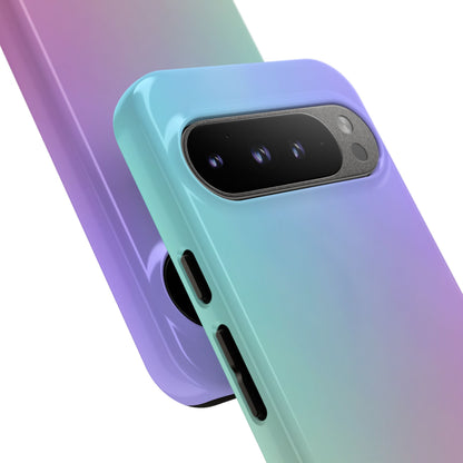Cotton Candy: Quadcolor Pastel Gradient Tough Case for iPhone, Samsung Galaxy and Google Pixel devices