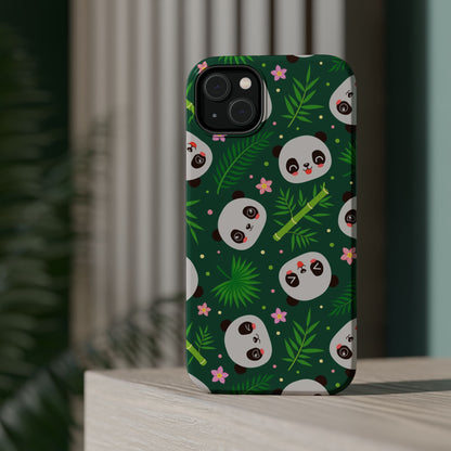 Cute Panda: Phone case for Apple iPhone (MagSafe compatible)