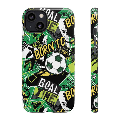 Born to Goal: Football-inspired phone case for iPhone and Samsung Galaxy