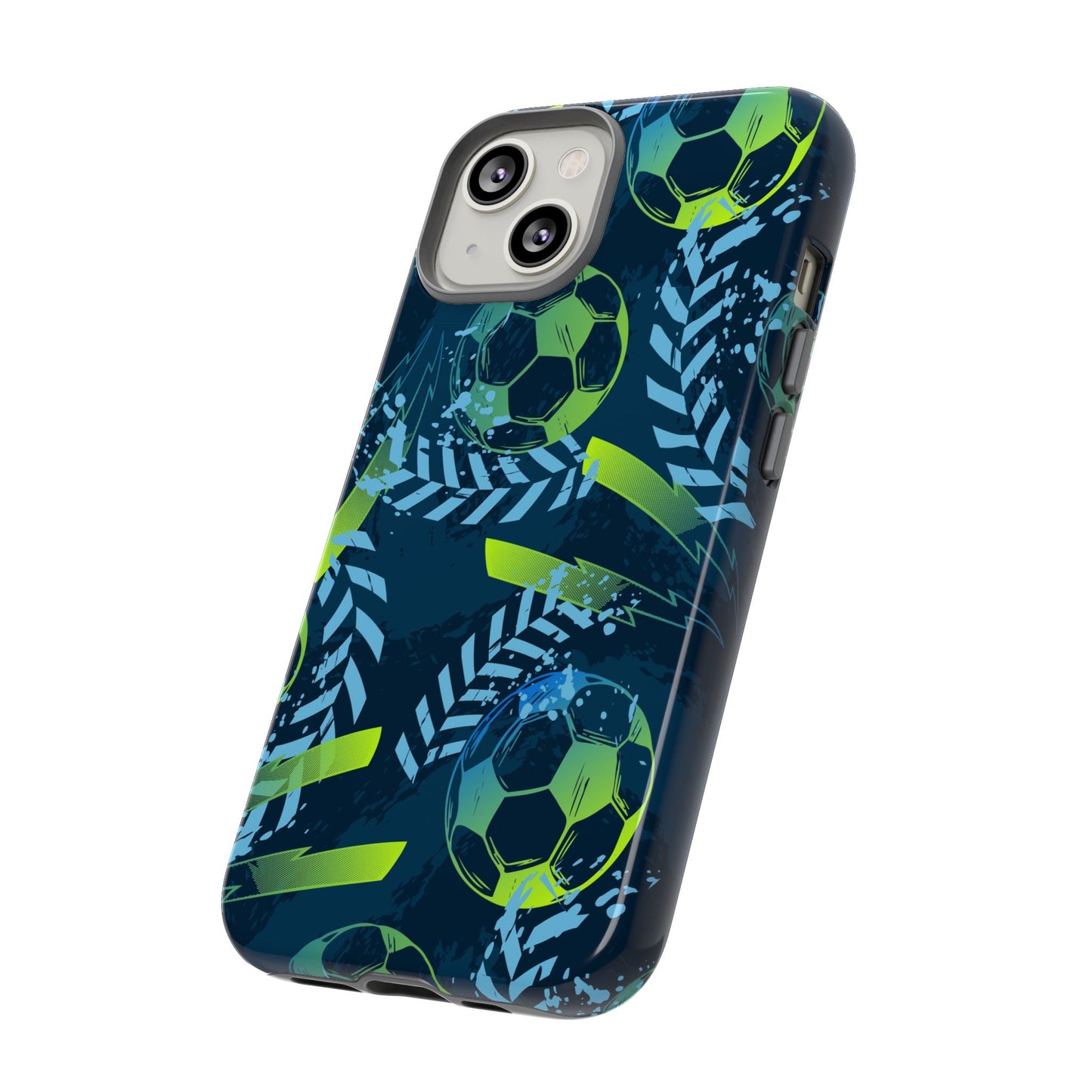 Football Grunge: Sporty Phone Case for iPhone, Samsung Galaxy and Google Pixel