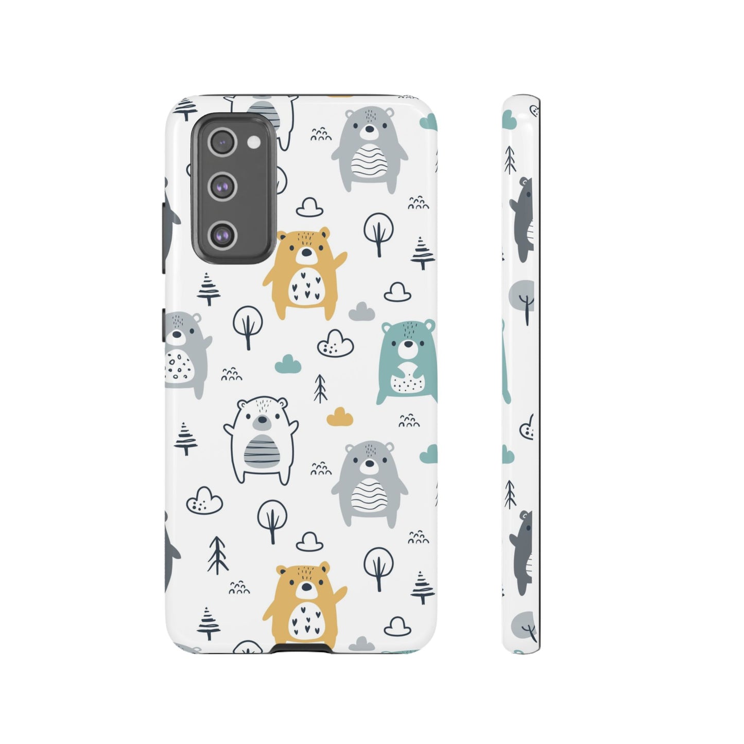 Bear Friends: Cute Phone Case for iPhone, Samsung Galaxy and Google Pixel devices