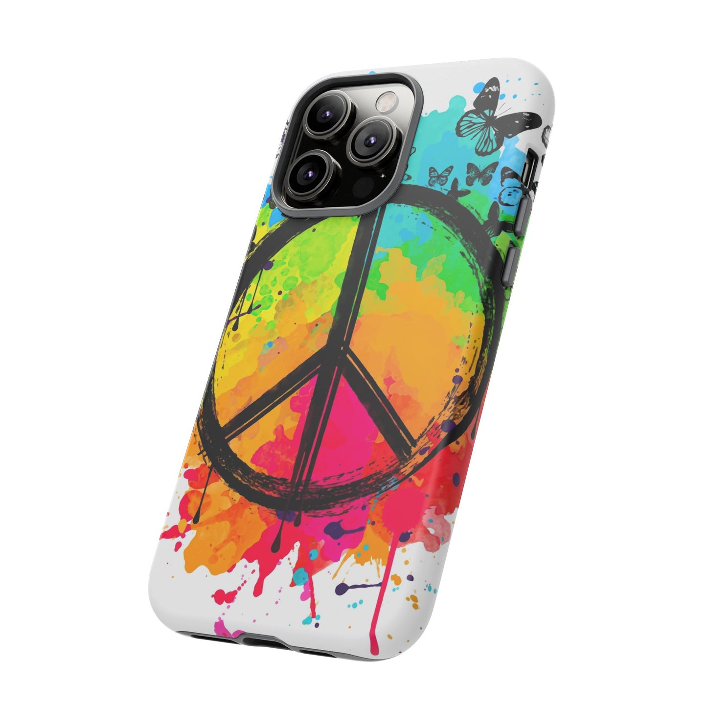 Peace Bloom: Inspiring Phone Case for iPhone and Samsung Galaxy