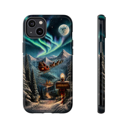 Santa Claus North Pole Adventure: Christmas Themed Phone Case for iPhone, Samsung Galaxy and Google Pixel devices