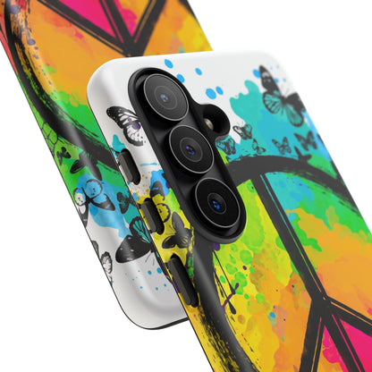 Peace Bloom: Inspiring Phone Case for iPhone and Samsung Galaxy