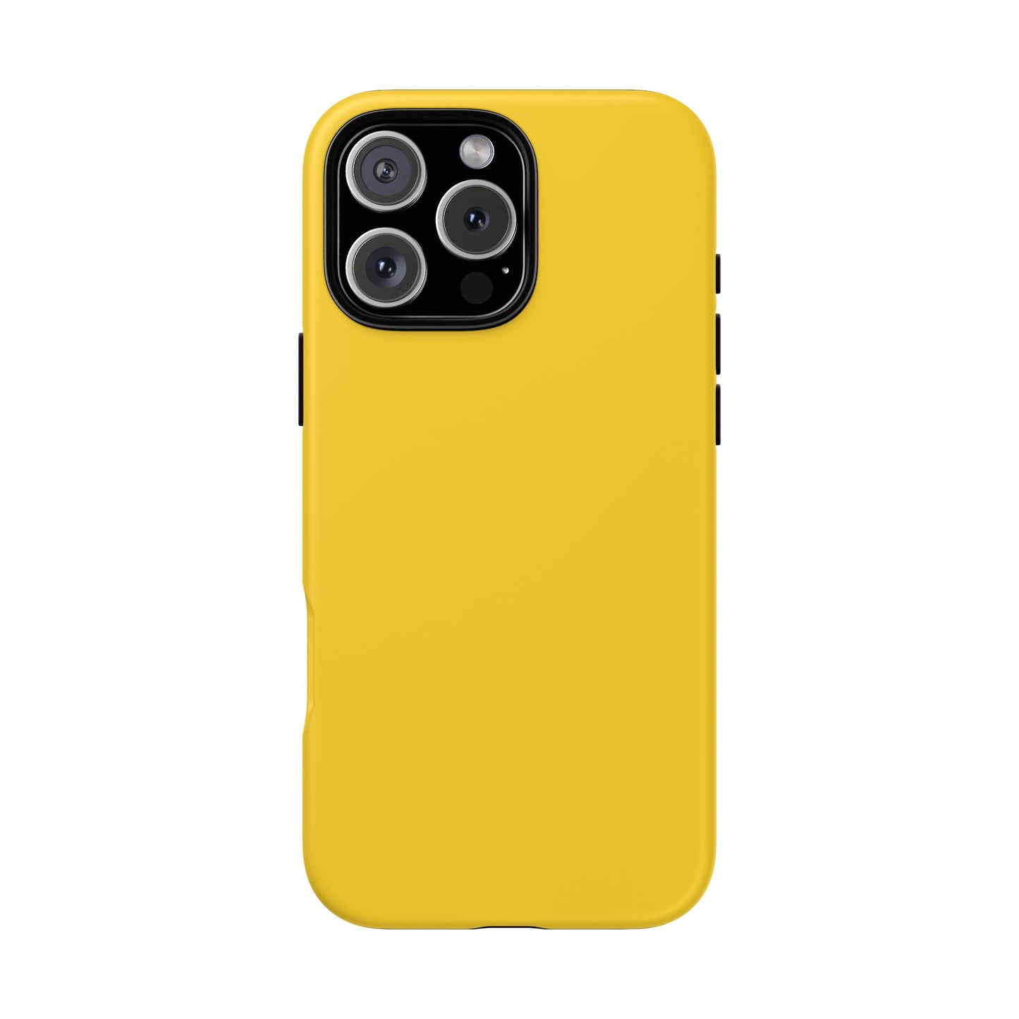 Luscious Yellow: Plain Sunburst-Inspired Color for iPhone, Samsung Galaxy and Google Pixel devices
