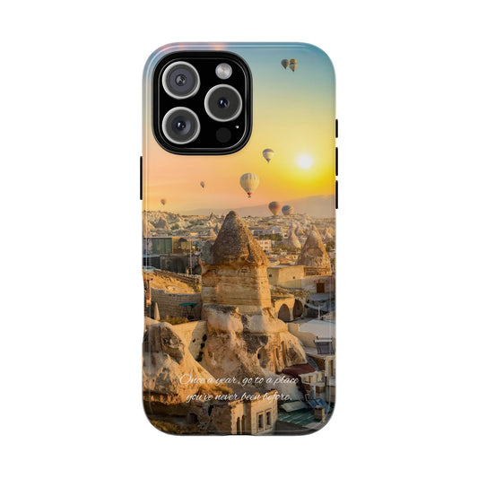 Cappadocia: Stunning travel-inspired phone case for iPhone, Samsung Galaxy and Pixel devices