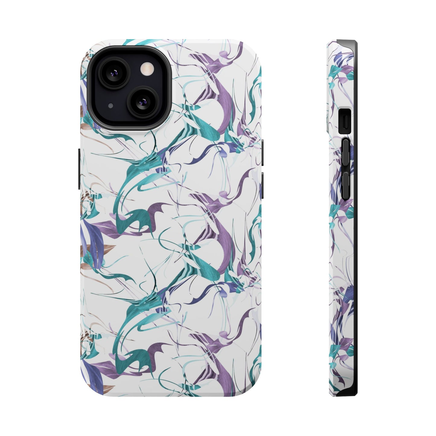 Vector (MagSafe version): Abstract Elegant Phone Case for iPhone, Samsung Galaxy and Google Pixel devices