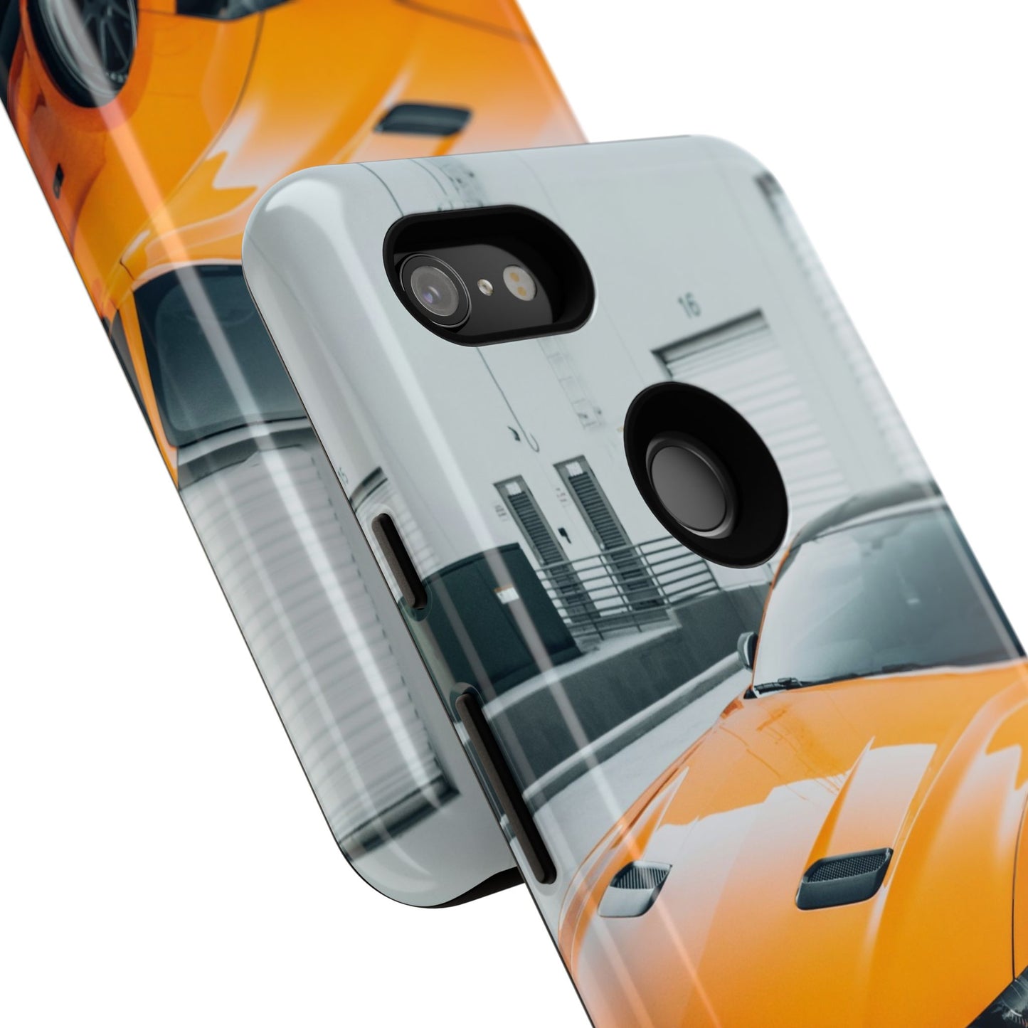 HUSTLE: Sports Car-Inspired Tough Case for iPhone, Samsung Galaxy and Google Pixel devices