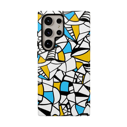 Abstract Graffiti: Tough Cases for iPhone, Galaxy and Pixel devices