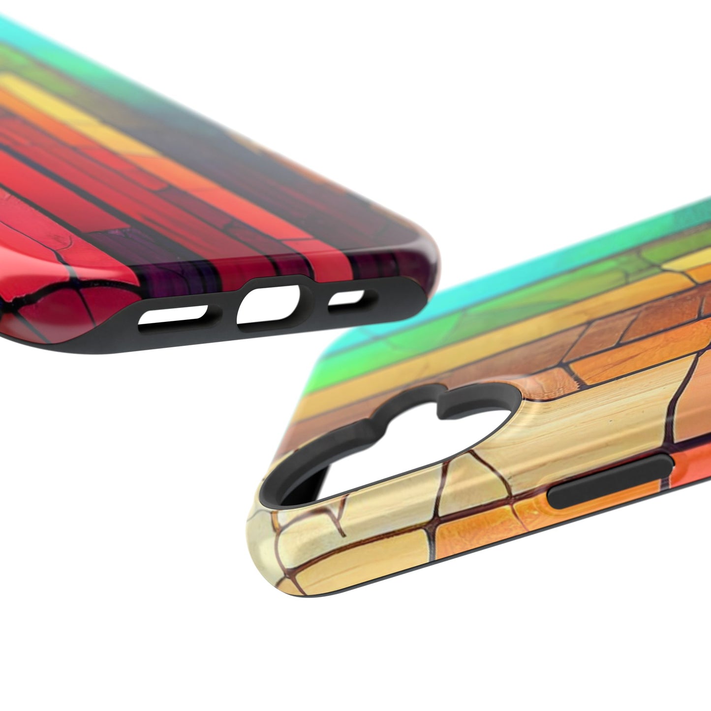 Stained Glass Design MagSafe Case for iPhone