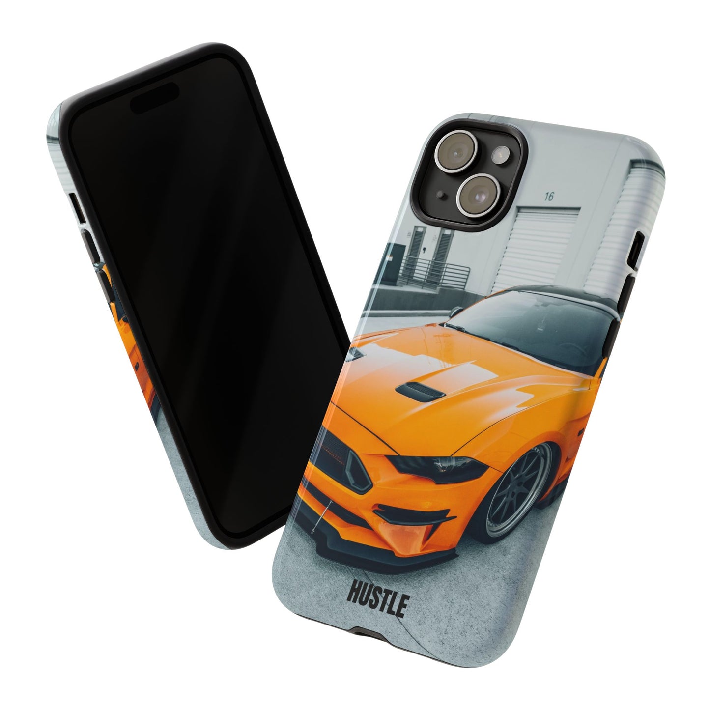 HUSTLE: Sports Car-Inspired Tough Case for iPhone, Samsung Galaxy and Google Pixel devices