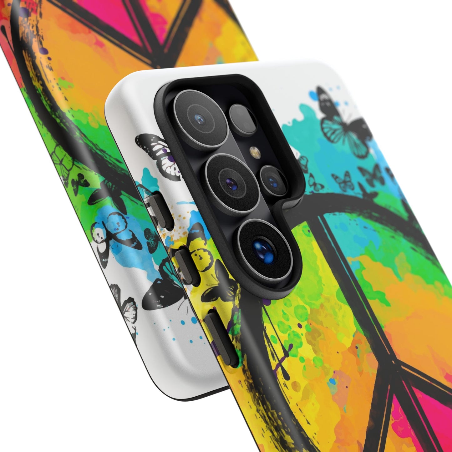 Peace Bloom: Inspiring Phone Case for iPhone and Samsung Galaxy