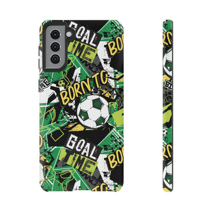 Born to Goal: Football-inspired phone case for iPhone and Samsung Galaxy