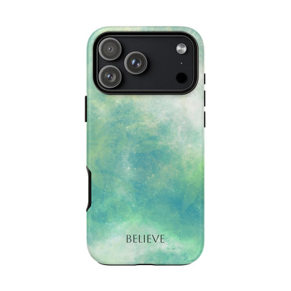 BELIEVE: Inspiring Phone Case for Apple iPhone, Samsung Galaxy and Google Pixel devices