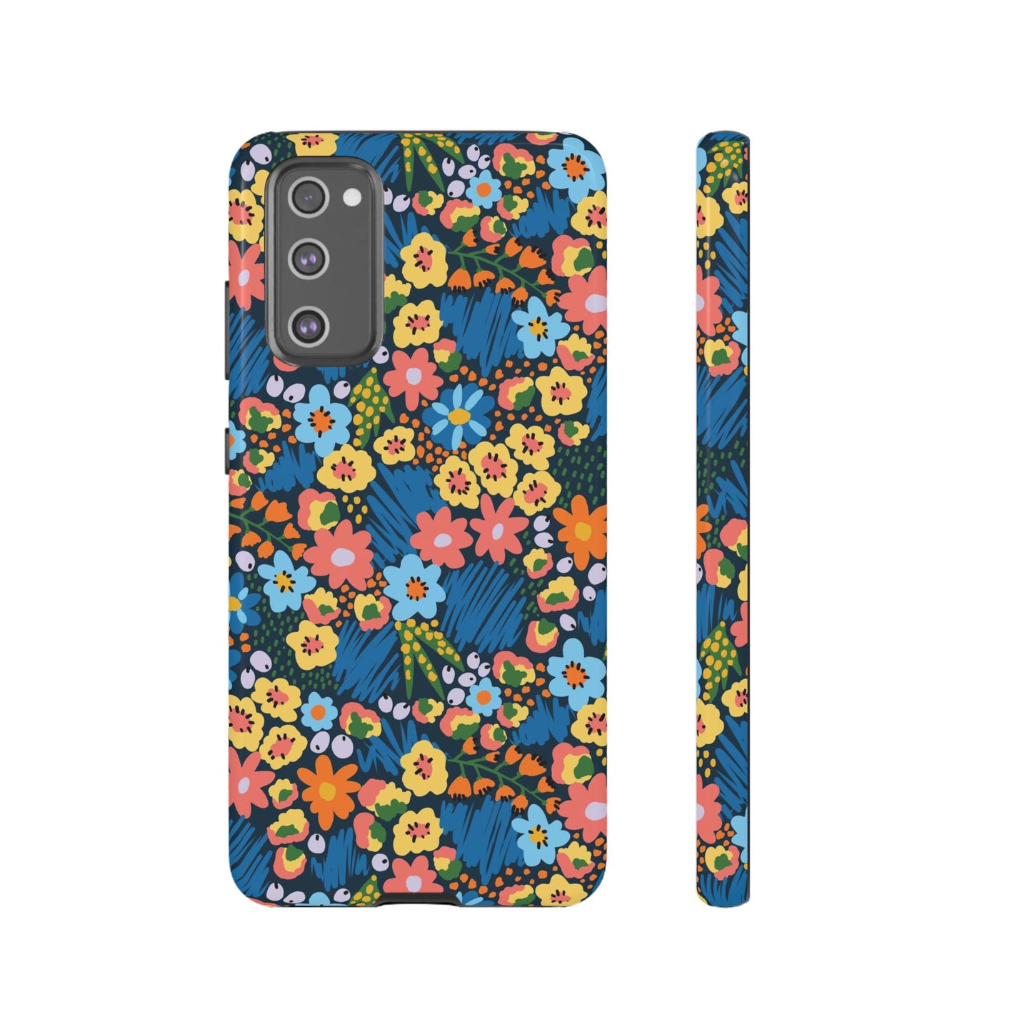 Bloom Burst: Color and Joy Themed Phone Case for iPhone, Samsung Galaxy and Google Pixel devices