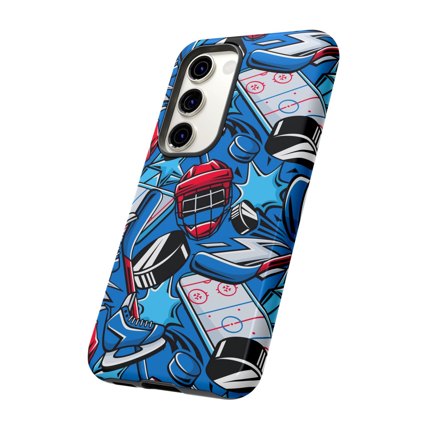 Ice Hockey PowerPlay: Sports-Inspired Phone Case for iPhone, Samsung Galaxy and Google Pixel devices