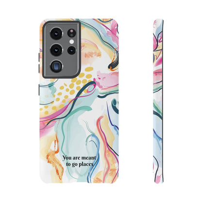 You are meant to go places: Tough Cases for iPhone, Samsung Galaxy and Google Pixel devices