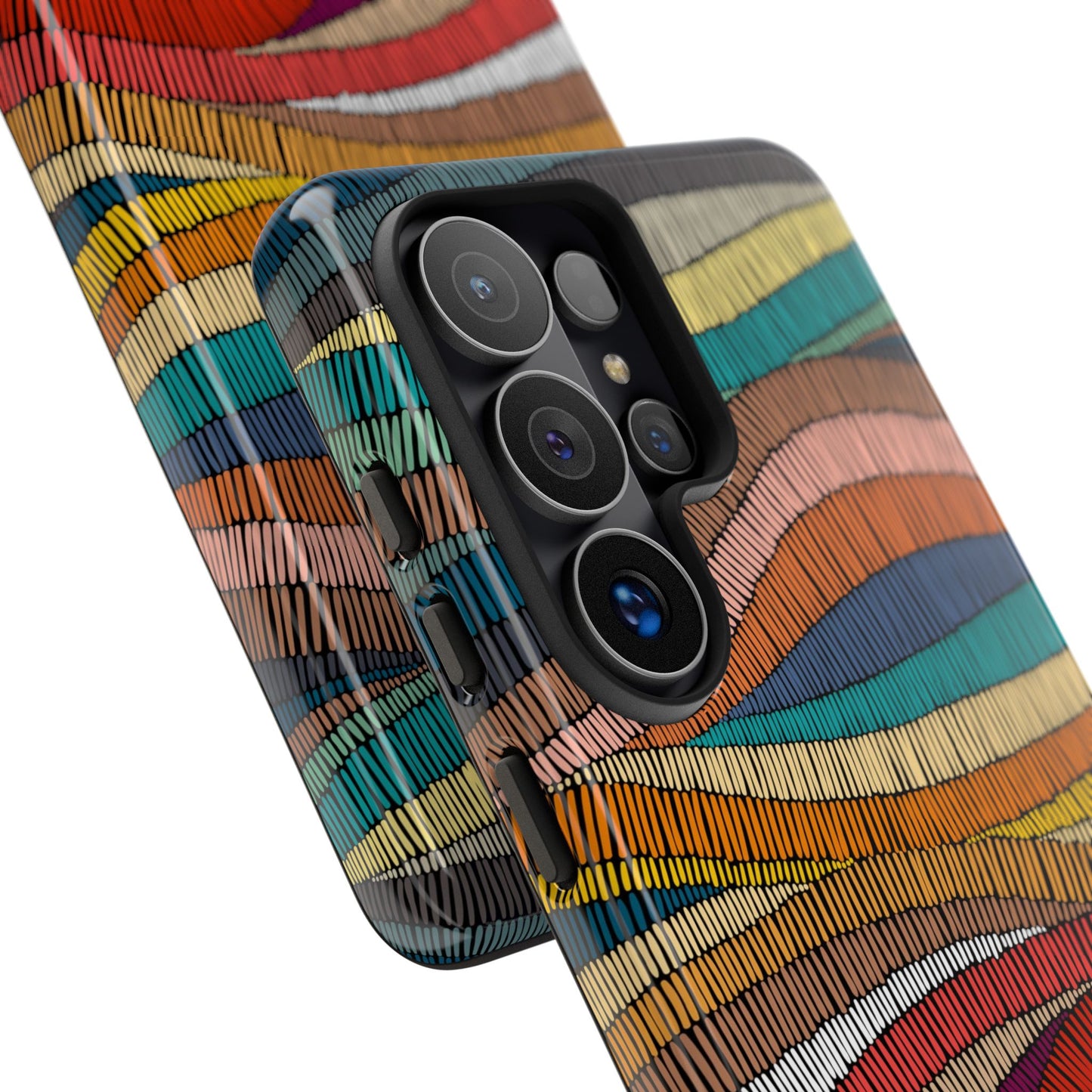 Threaded Harmony: Tapestry-inspired Phone Case for iPhone, Samsung Galaxy and Google Pixel devices