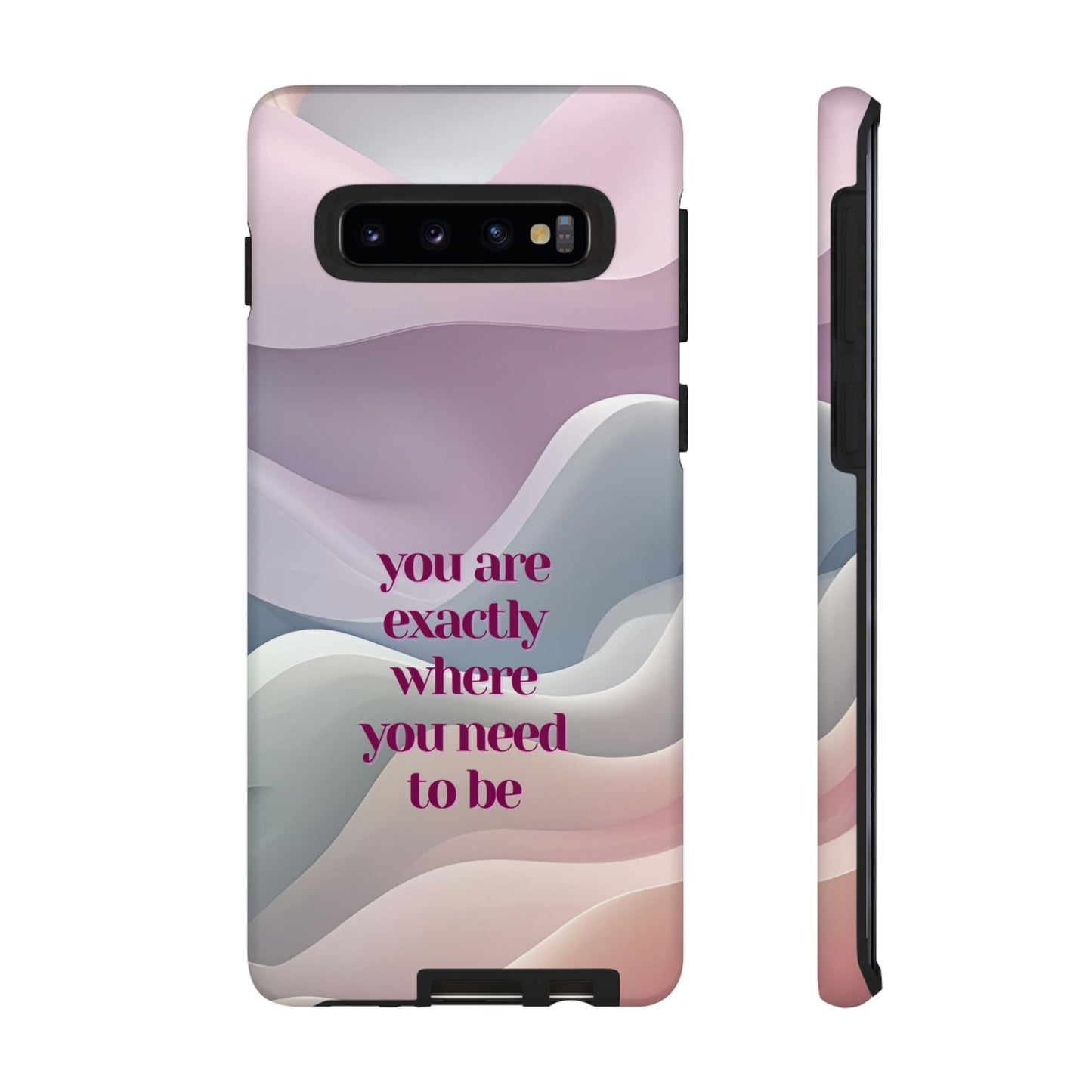 You are exactly where you need to be: Tough Case for iPhone, Samsung Galaxy and Google Pixel