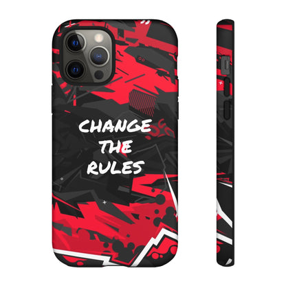 Verander de regels: stevige hoes voor iPhone-, Galaxy- en Pixel-apparaten