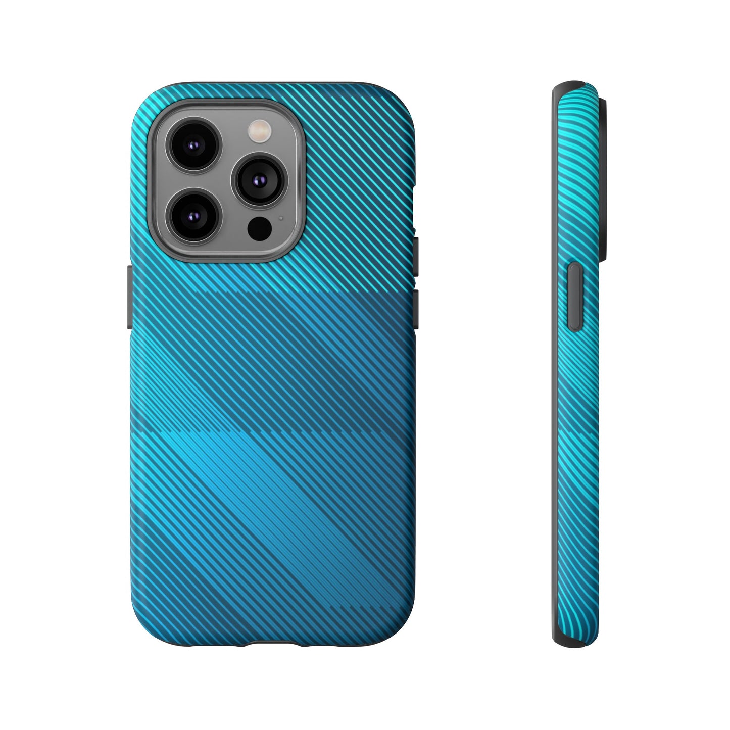 Blue Elegance: Tough Case for iPhone, Samsung Galaxy and Google Pixel devices