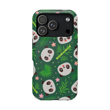 Cute Panda: Phone case for Apple iPhone (MagSafe compatible)