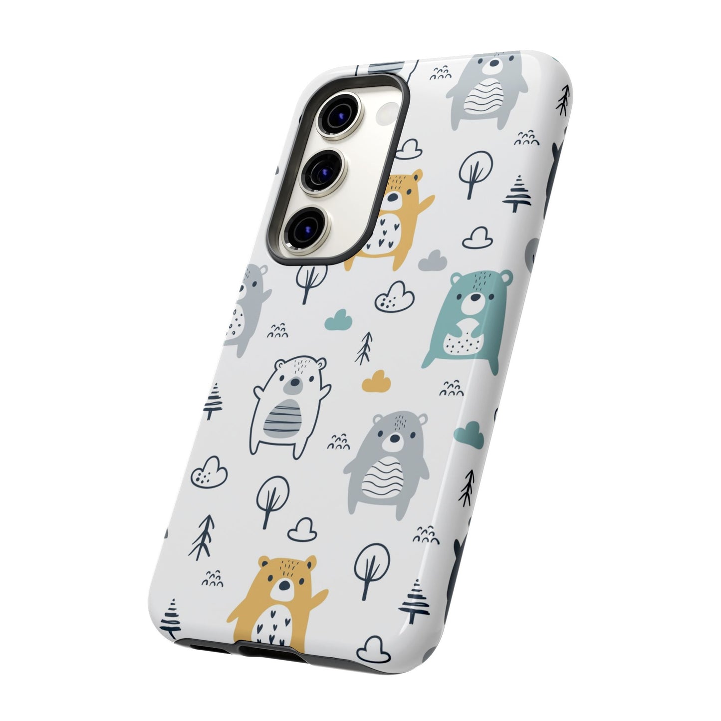 Bear Friends: Cute Phone Case for iPhone, Samsung Galaxy and Google Pixel devices