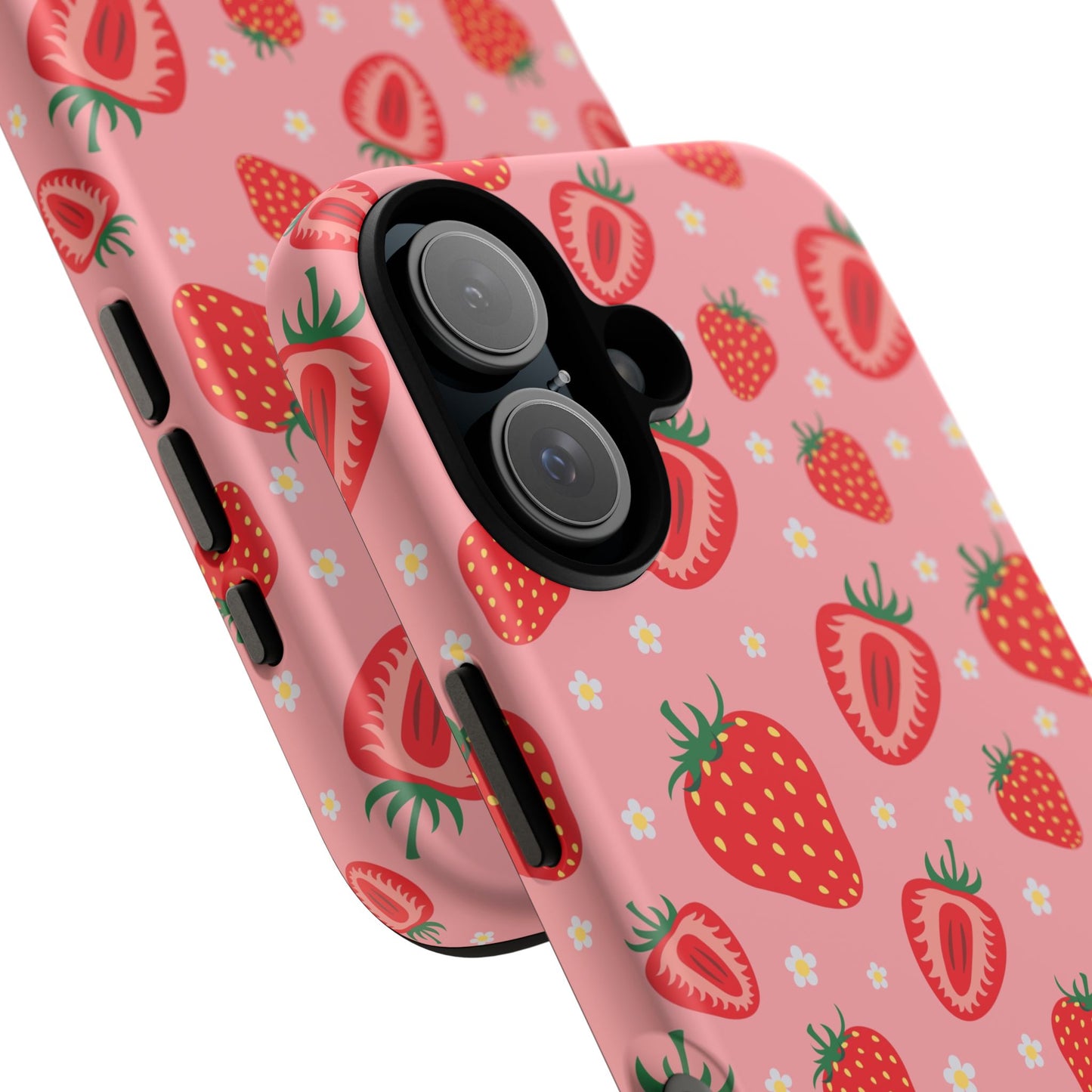 Berry Strawberry: Fruit-inspired phone case for iPhone, Samsung Galaxy and Google Pixel devices