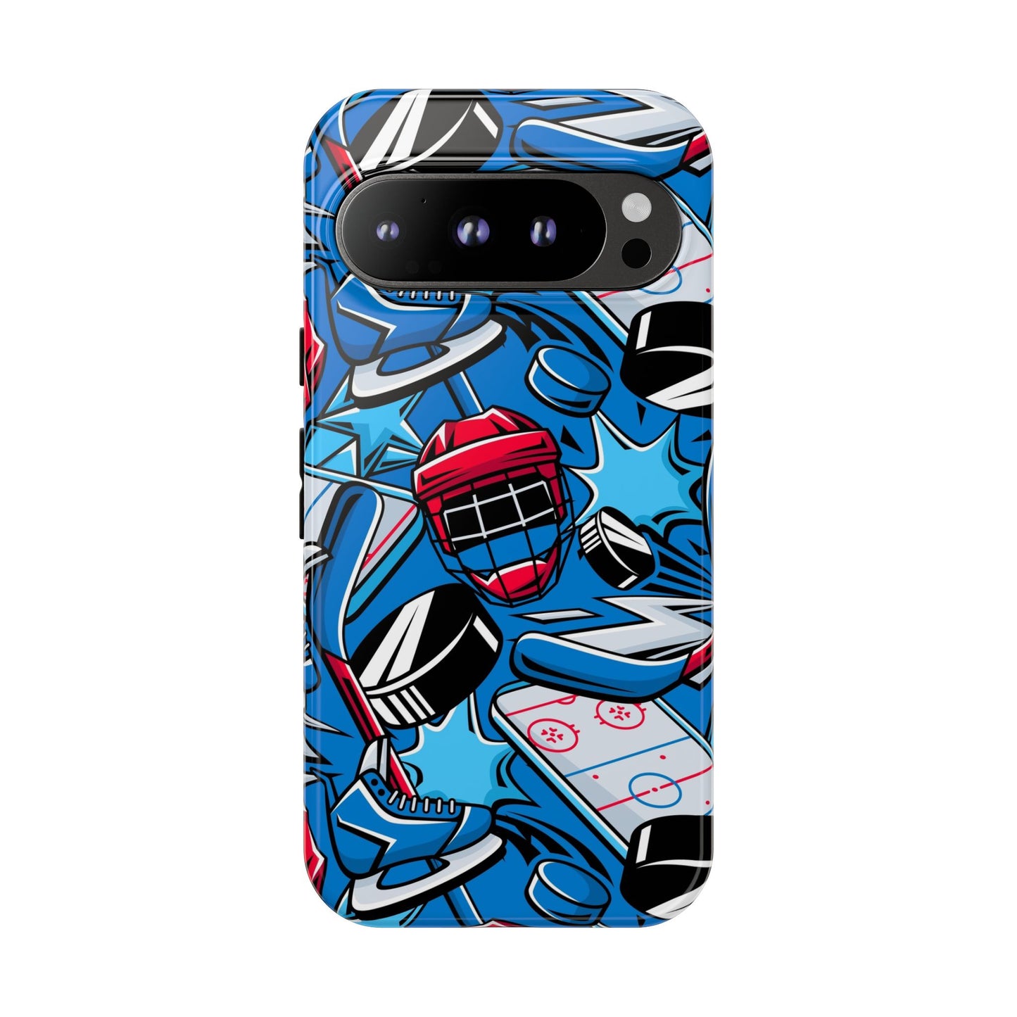 Ice Hockey PowerPlay: Sports-Inspired Phone Case for iPhone, Samsung Galaxy and Google Pixel devices