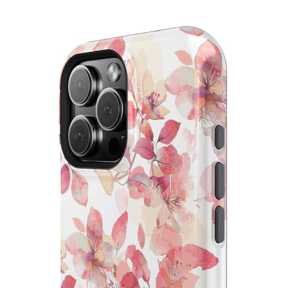 Watercolor Flowers: MagSafe case for iPhone