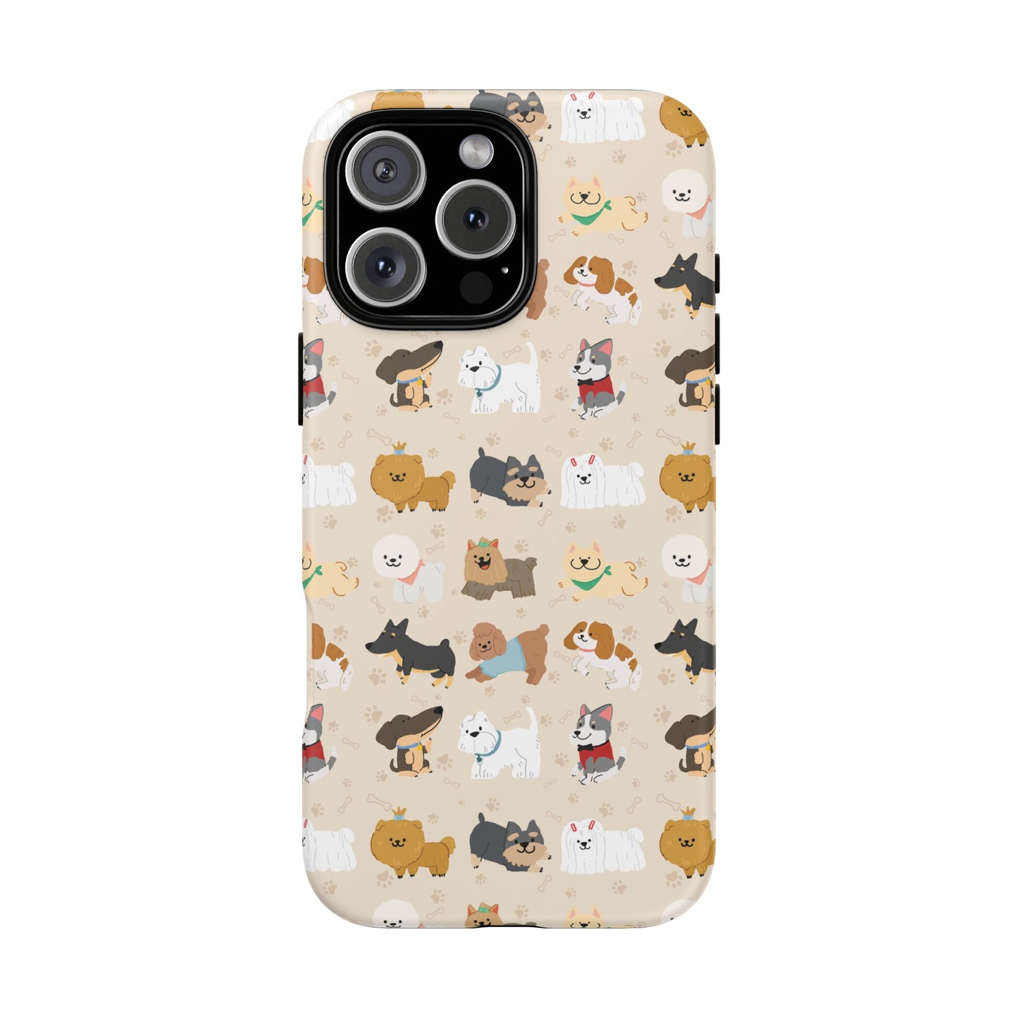 Cute Dogs: Tough Case for iPhone, Samsung Galaxy and Google Pixel devices