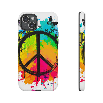 Peace Bloom: Inspiring Phone Case for iPhone and Samsung Galaxy