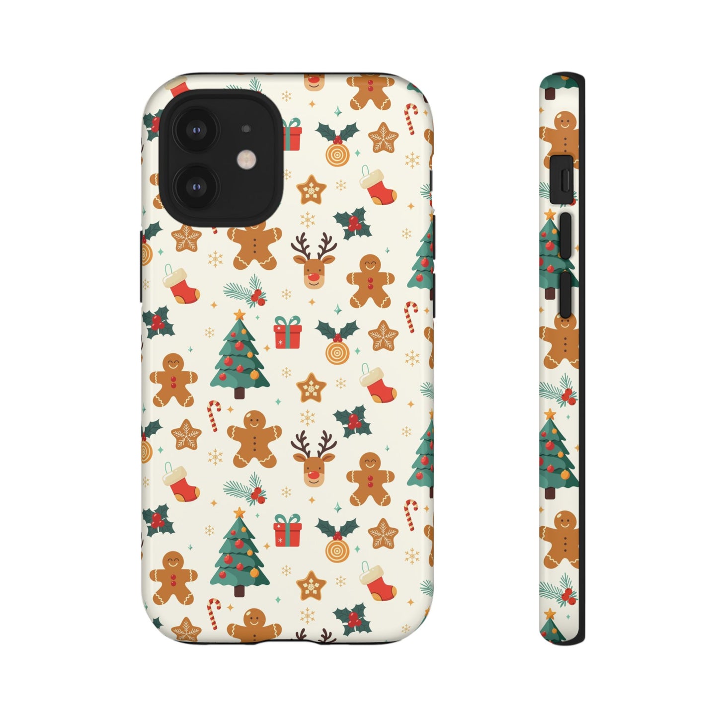 Gingerbread Holidays: Xmas-themed phone case for iPhone, Samsung and Google Pixel