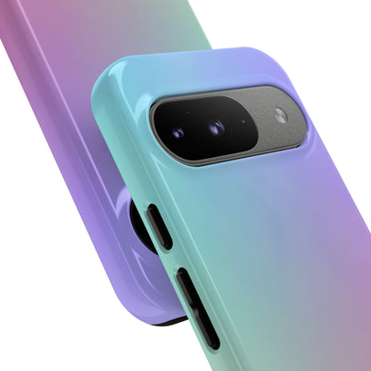 Cotton Candy: Quadcolor Pastel Gradient Tough Case for iPhone, Samsung Galaxy and Google Pixel devices