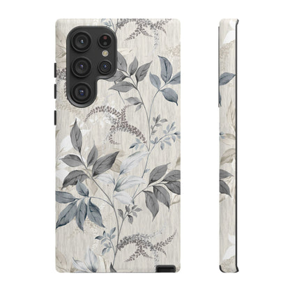 Luxury Leaves: Artistic case for iPhone, Samsung Galaxy and Google Pixel