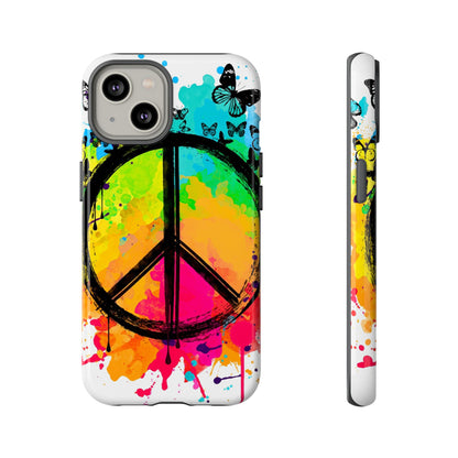 Peace Bloom: Inspiring Phone Case for iPhone and Samsung Galaxy