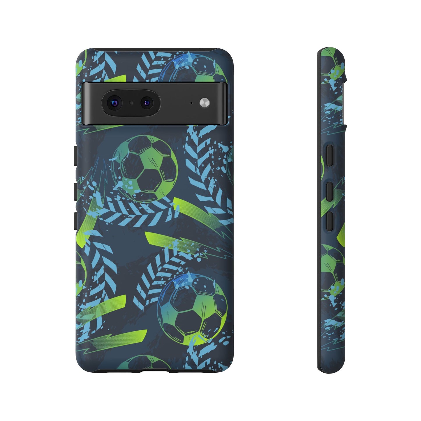 Football: Protective phone case for iPhone, Samsung Galaxy and Google Pixel phones